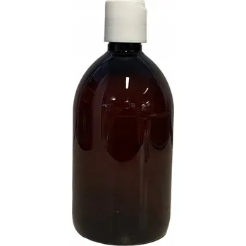 Láhev PET plastová láhev 1000 ml s bílým uzávěrem Disc Top