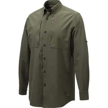 Pánská košile Beretta Pánská lovecká košile Plain Lightweight Velikost: 3XL Green Moss