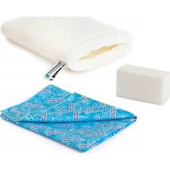 Mýdlo Univerzální sada Rukavice M Sunbeam a bílé mýdlo 100g Raypath