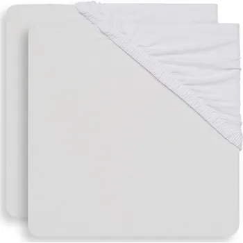 Prostěradlo Jollein Prostěradlo napínací 120x60 cm 2 ks Barva: White