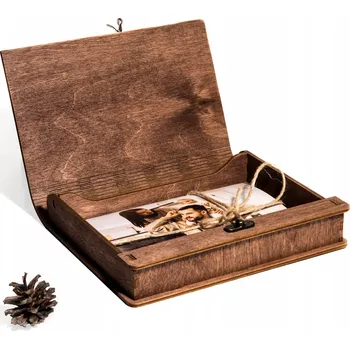 Fotoalbum ALBUM NA FOTKY 15x23 dřevěné S GRAVÍROVÁNÍM