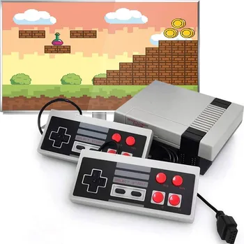 Herní konzole Retro konzole s 620 hrami + 2 ovladače