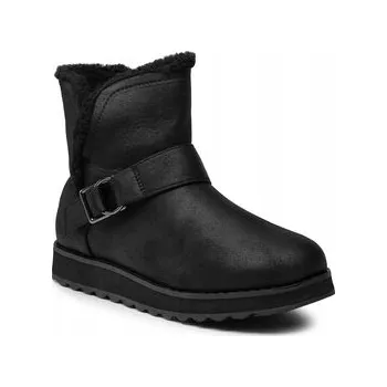 Dámská obuv Skechers Zimní boty Cabin Feels 167246/BBK Černé