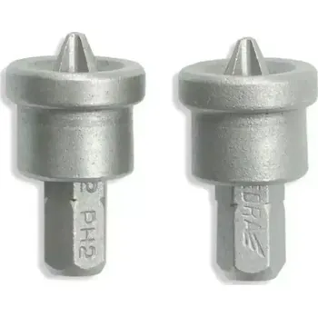 Bit DEDRA-EXIM Křížové bity s omezovačem DEDRA 18A08PHG20-02 PH2x25mm, 2ks blistr