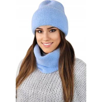 Dámské spodní prádlo Kamea set nákrčník (rolák) univerzální velikost modrá