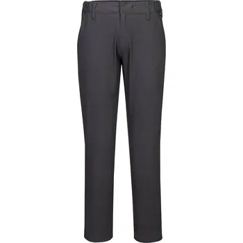 montérky PORTWEST Kalhoty Stretch Slim Chino S232, do pasu POR-S232MGR36 36 Šedá metal Standartní