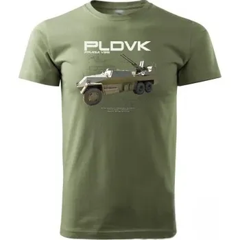 Pánská móda Pánské tričko s kulatý výstřihem STRIKER, velikost M