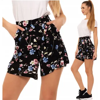 Dámské kraťasy Moraj dámské elegantní krátké kraťasy (šortky) z viskózy, velikost XL