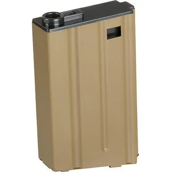 Airsoft BattleAxe Krátký zásobník Mid-Cap 110BB do M4 kovový- Coyote [BattleAxe]