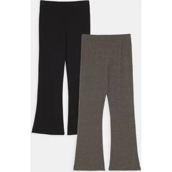 Oblečení a móda Sinsay - Zvonové kalhoty 2 pack - vícebarevná - 774HB-MLC - 774HB-MLC-164