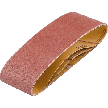 Brusný papír NEO TOOLS Nekonečné pásy 75 x 533 mm, K80, 3 ks