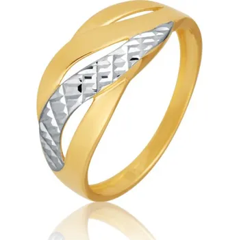 Prsten Zlatý prsten z kombinovaného zlata