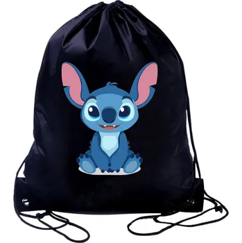 Školní batoh Zatahovací taška (batoh) Stitch, Pohádky, skladem