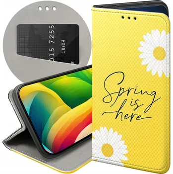 Pouzdro na mobilní telefon Flipové pouzdro Hello Case pro realme C55 žluté