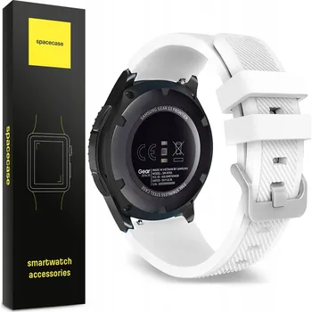 Řemínek na hodinky Bílý řemínek Spacecase pro Garmin