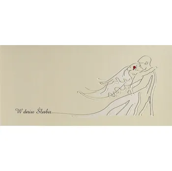 Obraz KARNET SVATBA DL SDP01 - POLIBEK