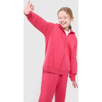 Chlapecká mikina 4F dětská mikina polyester růžová, velikost 158