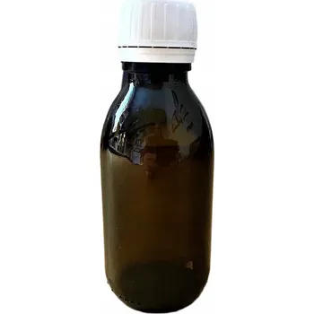 Láhev Skleněná lékárenská láhev 125 ml x 20 ks s uzávěrem