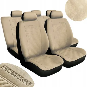 Moto bunda Potah na celou sadu sedadel Auto-dekor polyester, umělý semiš, univerzální