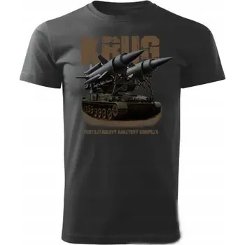 Pánské oblečení Tričko STRIKER KRUG Barva: Černá, Velikost: S