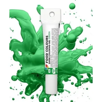 Přisada na vaření a pečení Gelové barvivo Food Colours 20 g 20 ml 1 ks zelené