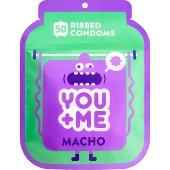 Kondom Kondomy s vroubky Macho - 50 ks