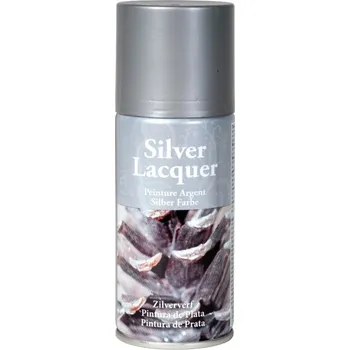Vánoční dekorace Barva 300ml spray stříbrná