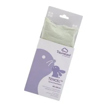 Prostěradlo TRÄUMELAND Prostěradlo Tencel 40x90 Desert Sage