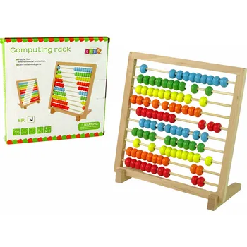 Dětské počítadlo Mamido Dřevěné školní počítadlo