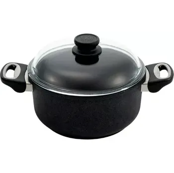 Hrnec Titanový hrnec 24cm/12cm/4,5L + poklice SKK serie 7 indukce Excelent