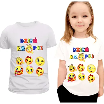 Dětské tričko bílé Den Teček pro dívky velikost 110/116