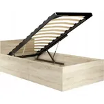 Postel CLP 90x200 cm - dub sonoma - zvedací rošt