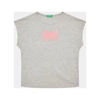 Podprsenka United Colors Of Benetton Tričko Dívka šedé 3I1XC10C0