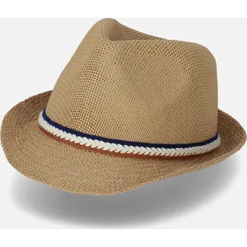 Klobouk Klobouk pro chlapce velikost 52 béžový letní klobouk Coccodrillo WC4