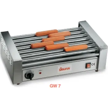 Hotdogovač SIRMAN spa OPÉKAČ PÁRKŮ VÁLEČKOVÝ - GW 7 T