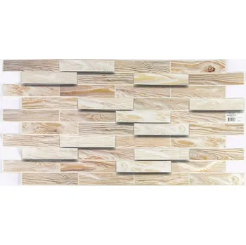 Obklad PVC obkladový panel na stěnu do kuchyně a koupelny – Béžová cihla