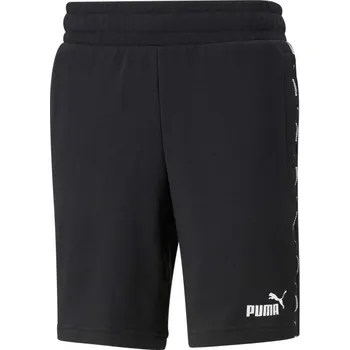 Pánské kraťasy Pánské kraťasy Puma ESSENTIALS+ TAPE SHORTS XL Černá, Bílá