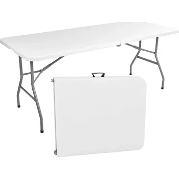 Zahradní stůl SKLÁDACÍ STŮL FETA WHITE - 180 CM 10205