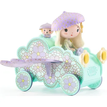 Figurka Djeco DJ06939 Tinyly Jil a autíčko Tinycar