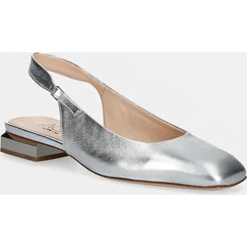 Dámské lodičky Kožené lodičky AGL Angie L Sling B D557006PCKB135G279 stříbrná SLV, EUR 37