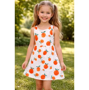 Dívčí šaty Dívčí šaty MINOTI pomeranč růžové Růžová, Velikost: 158/164 158/164