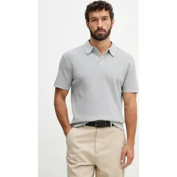 Pánské tričko Polo tričko Michael Kors CR660J3FE5 šedá 09X, vel. XXL