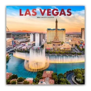 Diář Las Vegas 2026 - 16-Monatskalender (EN)