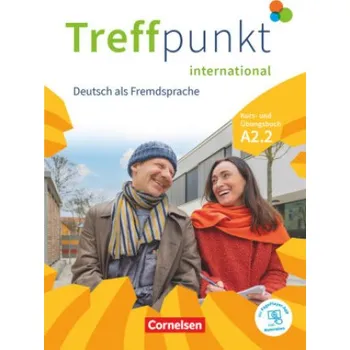 Německý jazyk Treffpunkt - Deutsch für die Integration - Internationale Ausgabe - Deutsch als Fremdsprache - A2: Teilband 2: Kurs- und Übungsbuch - Inkl. E-Book und PagePlayer-App – Julia Herzberger,Friederike Jin,Matthias Scheliga,Martina Schäfer (DE)