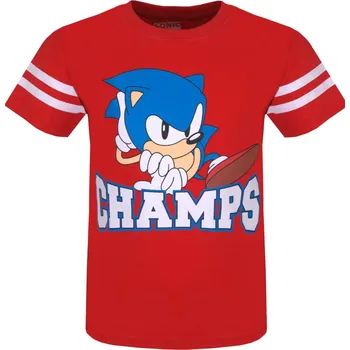 EplusM dětské tričko červené bavlna velikost 110