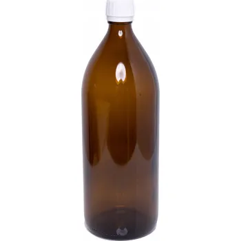 Láhev Skleněná láhev LÉKÁRENSKÁ 500 ml x 20 ks s uzávěrem