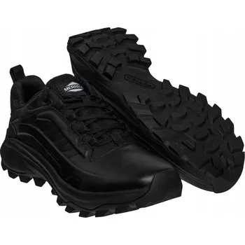 Pánská treková obuv Taktická vojenská obuv Merrell MOAB Speed 2 Tactical Low - Černá, velikost 48