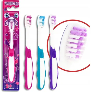 Zubní kartáček WELLBEE Kartáček pro děti KIDS (3+) Soft (blis