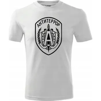 Pánské oblečení Tričko STRIKER Alpha Group Barva: bílá, velikost: S