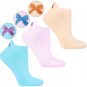 Dámské ponožky Kotníkové Ponožky Moraj bez vzoru, velikost 35-38